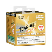 Tear-Aid Fabric Repair 75mm x 1500mm Caravan Annex Tent Flyscreen Airbed Seal