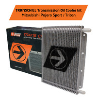 Transchill Transmission Oil Single Cooler Kit Mitsubishi Triton MQ/MR 4N15