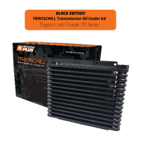 TransChill Arctic Black Transmission Cooler Kit Suits Landcruiser 70 Series