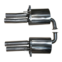 EXHAUST TWIN BACK MUFFLER HOLDEN VE UTE Stainless Steel 3inch SS SSV SV6 HSV