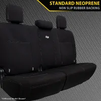 Razorback 4x4 Neoprene Rear Row Seat Covers for Toyota Landcruiser 300 Series