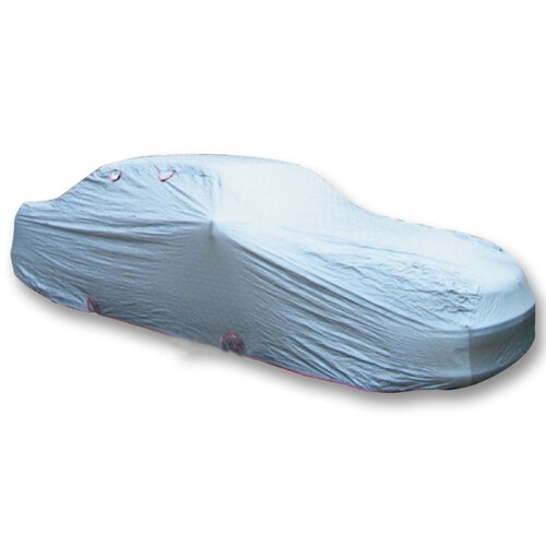 Medium Autotecnica Car Cover Sedan Stormguard Waterproof Fleece w/ Bag to 4.25m