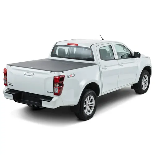 Tuff Tonneau Cover No Drill Clip On Ute Fits Isuzu D-Max Dual Cab September 2020-On
