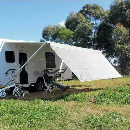 3.7m Coast Caravan Privacy Sunscreen Cover Shade Suits 13 feet Roll-out Awnings