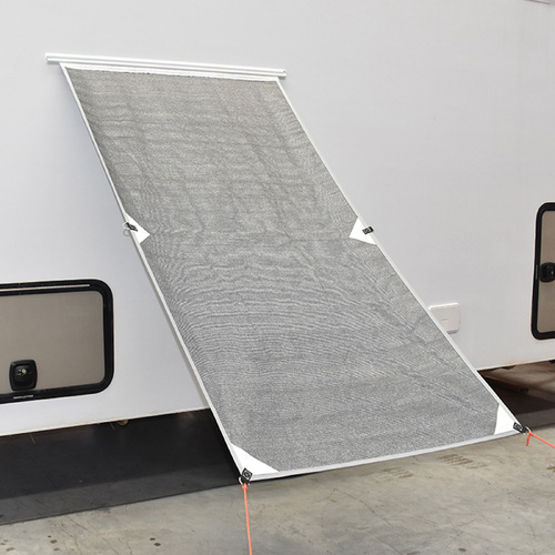Coast Fridge Vent Sun Shade Screen with Sail Track for Caravan Camper Trailer