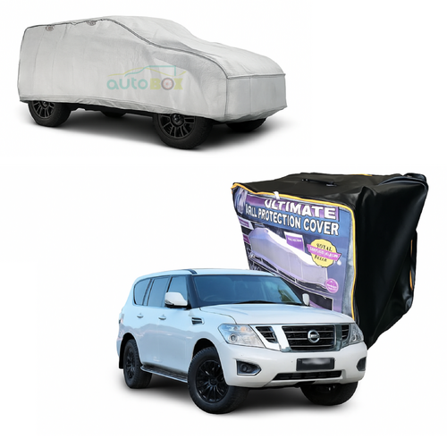 Ultimate Hail Stone Car Full Cover 4WD to 5.4 Metres Nissan Patrol Protection