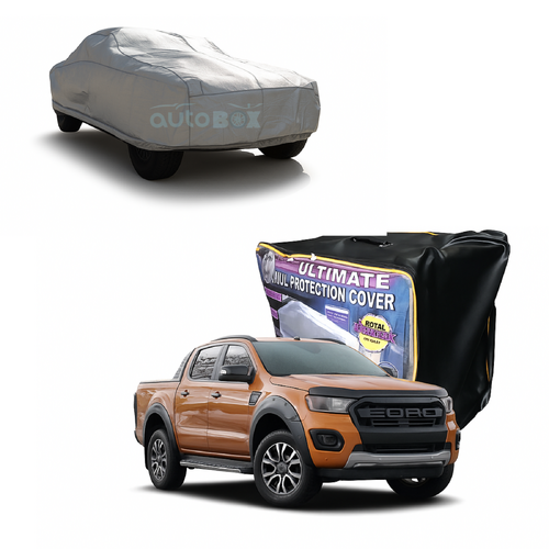 Ultimate Hail Stone Car Cover Fit FORD RANGER DUAL CAB UTE to 5.4m No Canopy