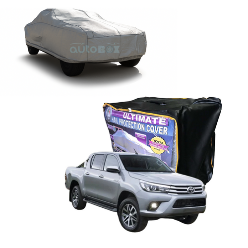 Ultimate Hail Stone Car Cover Fit TOYOTA HILUX DUAL CAB UTE to 5.4m No Canopy