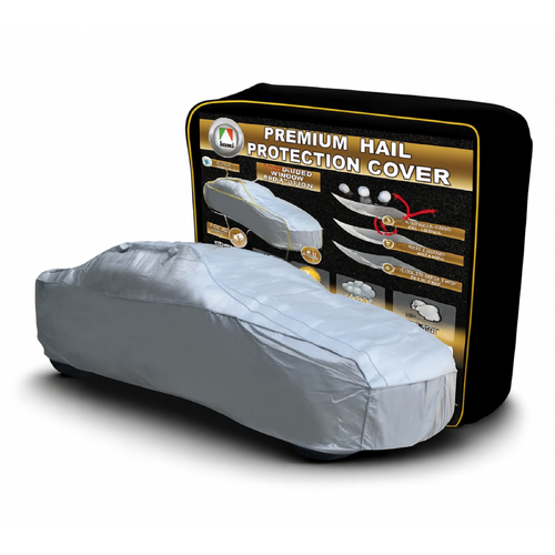 Premium Hail Stone Storm Car Cover Window Protection Sedan to 4.9m Waterproof