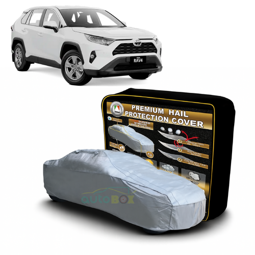 Autotecnica Premium Hail Stone Car Cover Suits Toyota RAV 4 2019 onward 4WD 4.9m