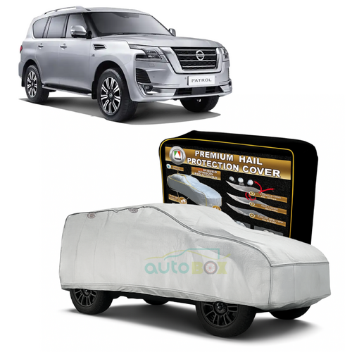 Autotecnica Premium Hail Stone Car Cover to fit Nissan Patrol Y62 Window Protection