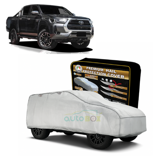 Autotecnica Premium Hail Stone Car Cover to fit Toyota Hilux Window Protection