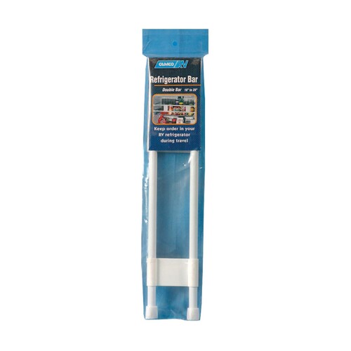 Camco Caravan RV Refrigerator Bar Door Stop Spills Extend 41cm-71cm Spring Load