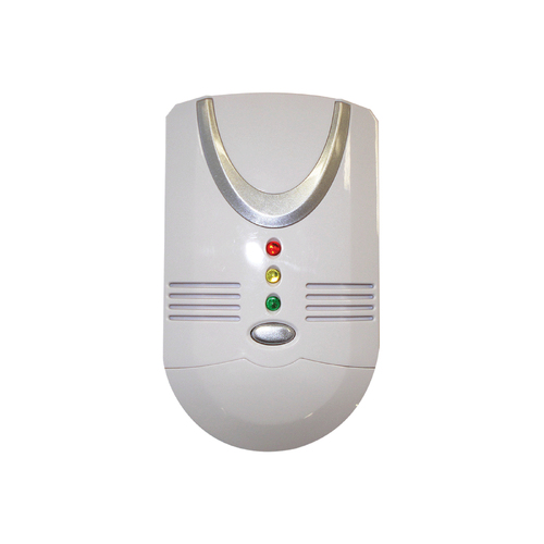 GAS DETECTOR 12V Wall Mounted White Caravan Motorhome Detects Leakage Homes