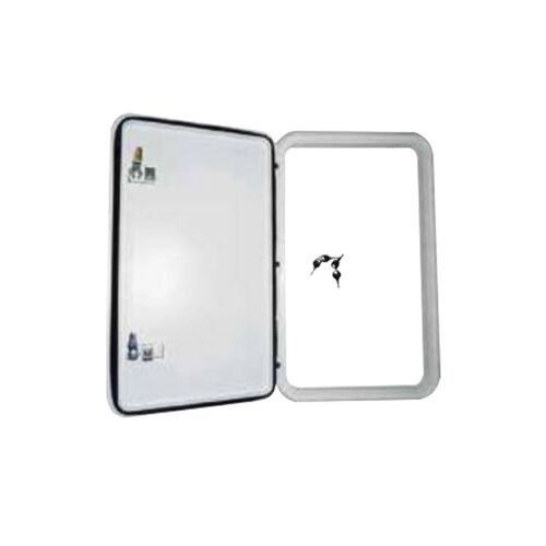 Caravan Access Door #10 411 x 710mm Ext White RV Camper Trailer Motorhome Jayco