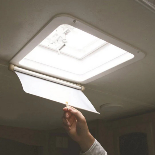 Caravan Roof VENT SHADE LIGHTS OUT Universal Fit 35 x 48cm RV Boat Motorhome