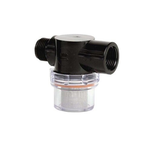 Shurflo Twist Filter 1/2" Thread Inlet & Outlet for Caravan Water Pump 4009