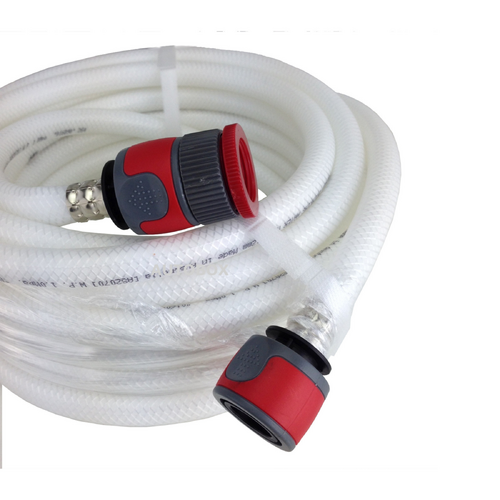 Non-Toxic Drinking Water Camping Hose 10m with Fittings Caravan Motorhome Camper