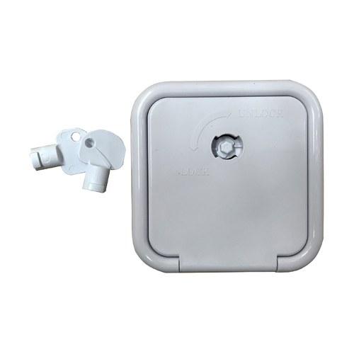 JAYCO Camper Winch Winder Access Door C3107A 100mm with 2 Keys