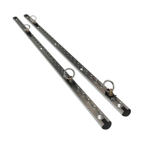 2x 4WD 915mm Aluminium Alloy Anchor Track 680kg Breaking Strain Tiedown Trailer