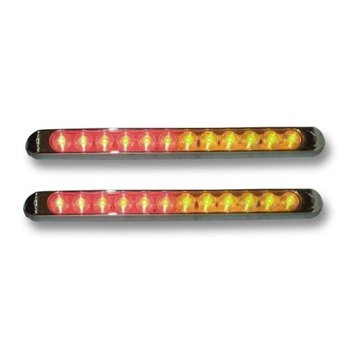 Caravan Camper 2 x  LED Stop Tail Indicator Light Trailer Ute Canopy Motorhome 