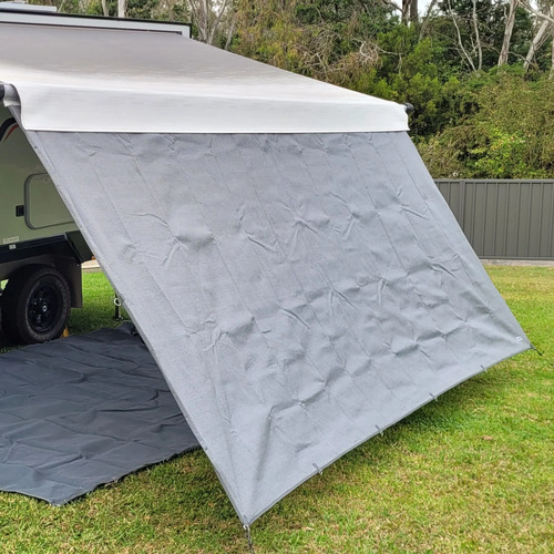 4.0m CGear Privacy Screen Sun Shade Suits 14ft Roll Out Caravan Awning Motorhome