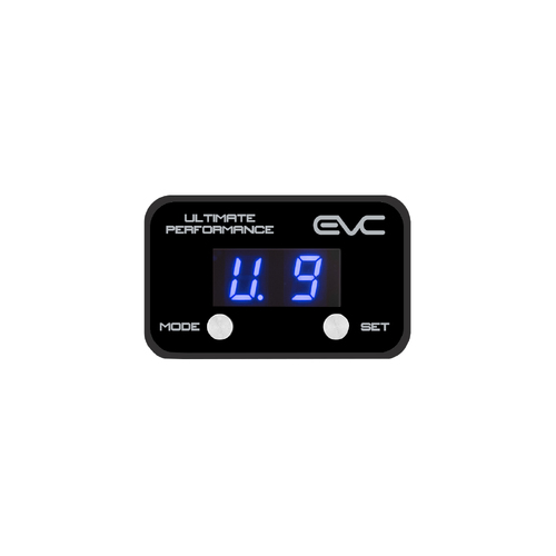 EVC Ultimate9 Throttle Controller Black Face Suits Jeep Grand Cherokee WK2 2011 - 2021
