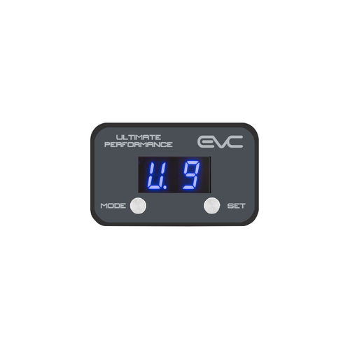 EVC Ultimate9 Throttle Controller Charcoal Face Suits Jeep Wrangler JK 2007-2018