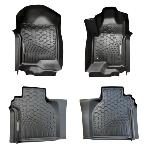 Mudtamer Floor Mats Full Set Suits Chevrolet Silverado 2500 2021+ 