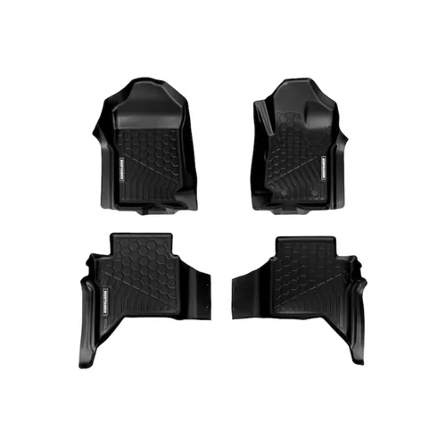 Mudtamer Floor Mats Full Set Suits Ford Ranger PX - PX3 2011-2022