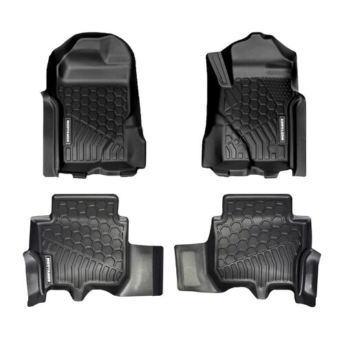 Mudtamer Floor Mats Full Set Suits Next Gen Ford Everest 2022+