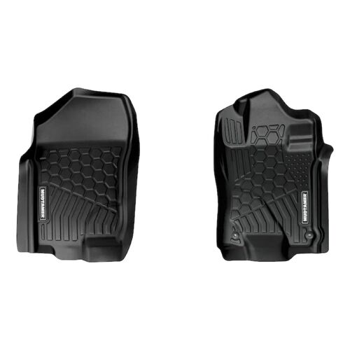 Mudtamer Floor Mats Front Set Suits Nissan Navara NP300 Automatic 2017+ 