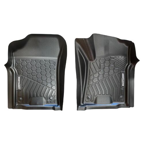 Mudtamer Floor Mats Front Set Suits Nissan Y62 Patrol 2013+