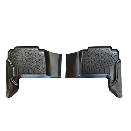 Mudtamer Floor Mats Rear Set Suits Nissan Y62 Patrol 2013+