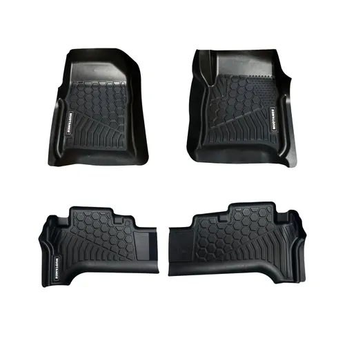 Mudtamer Floor Mats Full Set Suits Toyota Landcruiser 80 Series 1990-1998