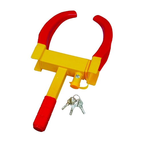Pro-Kit Heavy Duty Security Claw Wheel Clamp Caravan Trailer 4WD Towing