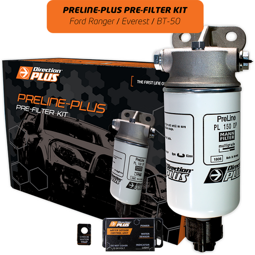 Diesel Fuel Pre Filter Kit Water Separator Suits Ford Ranger Everest Mazda BT-50