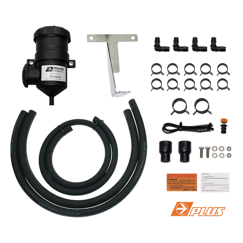 Oil Separator Catch Can fit Landcruiser VDJ 76 78 79 V8 TD Provent 2007 onward
