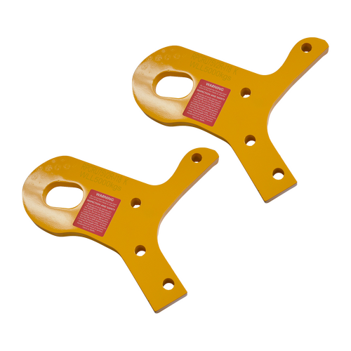 Rated Recovery Tow Point Pair Suits 75 Series Landcruiser Hzj75 