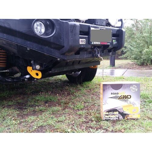 Rated Recovery Tow Point Pair Suits Navara D23 (NP300) Fits No Bar Arb & Ironman Bars