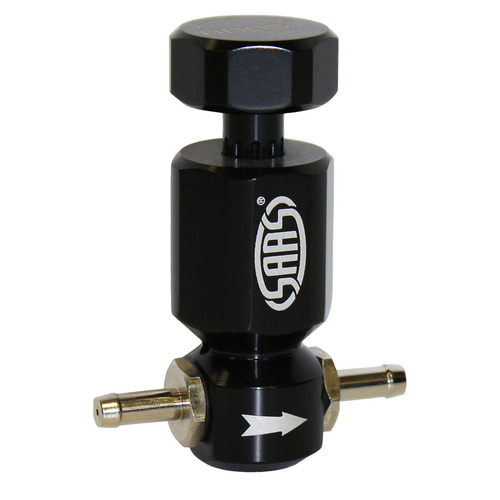 SAAS Turbo Boost Controller Bleed Valve Manually Adjustable Black Billet Alloy