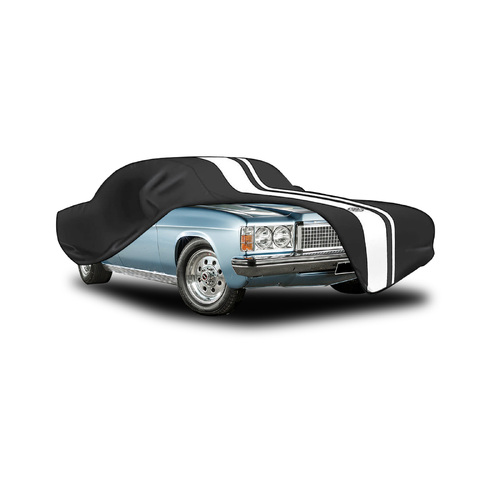 SAAS Indoor Black Softline Washable Show Car Cover Suits Holden HR HT HQ HJ HX HZ