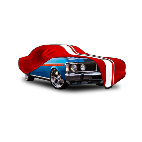SAAS RED XL SHOW CAR COVER INDOOR DUST FORD Falcon XW XY XA XB XC XD XR XT 5.7m