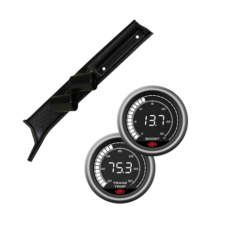 Pillar Pod w/ Digital 0-30 Diesel Boost 20-160 Trans Temp for Landcruiser 70 76 78 79 2009-2016