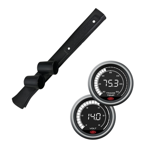 Pillar Pod w/ Digital Trans Temp & Volt Gauges for LC70 2000-09 78 79