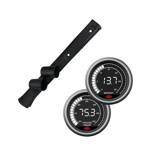 Pillar Pod w/ Digital 0-30 Diesel Boost 20-160 Trans Temp for  Landcruiser LC70 76 78 79 from 2016 Onwards