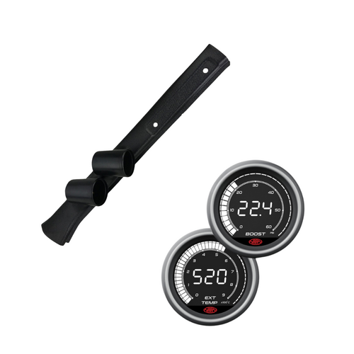 Pillar Pod w/ Digital 0-60 Diesel Boost & Ext Temp suit Landcruiser LC70 76 78 79 from 2016 Onwards