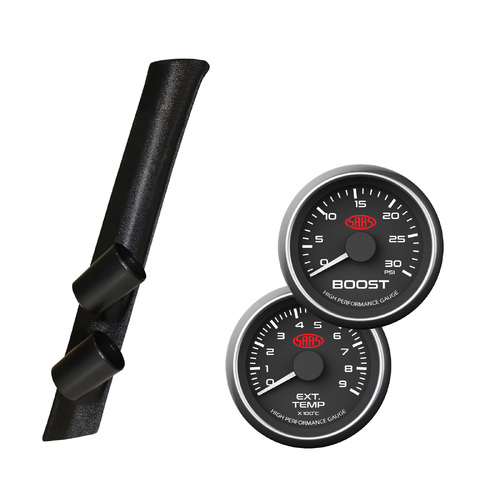 Pillar Pod + 0-30 Diesel Boost 0-900 Ext Temp Suits Nissan GQ Patrol Y61 1987-1997