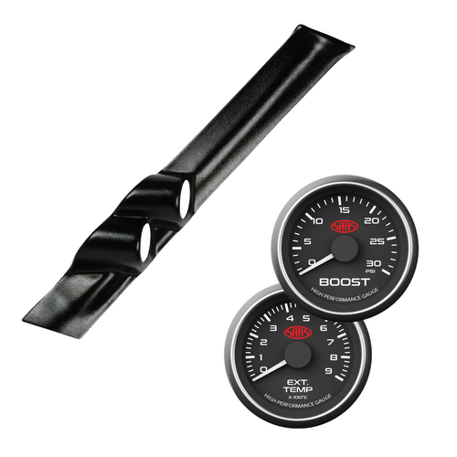 Pillar Pod + 0-30 Diesel Boost 0-900 Ext Temp Suits Nissan GQ Patrol Y61 1987-1997