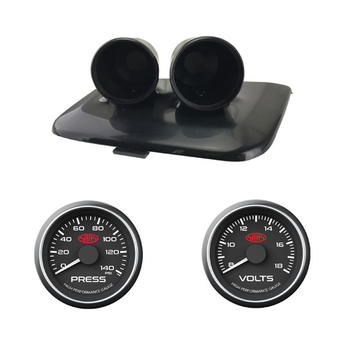 Commodore VE I & II Dual Gauge Pod w/ Oil Pressure Volt Gauge SV6 SS Omega Ute